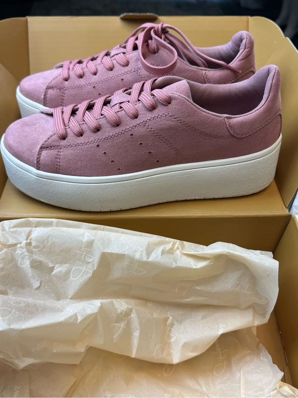J. Adams Hero Platform Sneakers for Women - Casual Lace Up Fashion Tennis Shoes - Picture 5 of 9